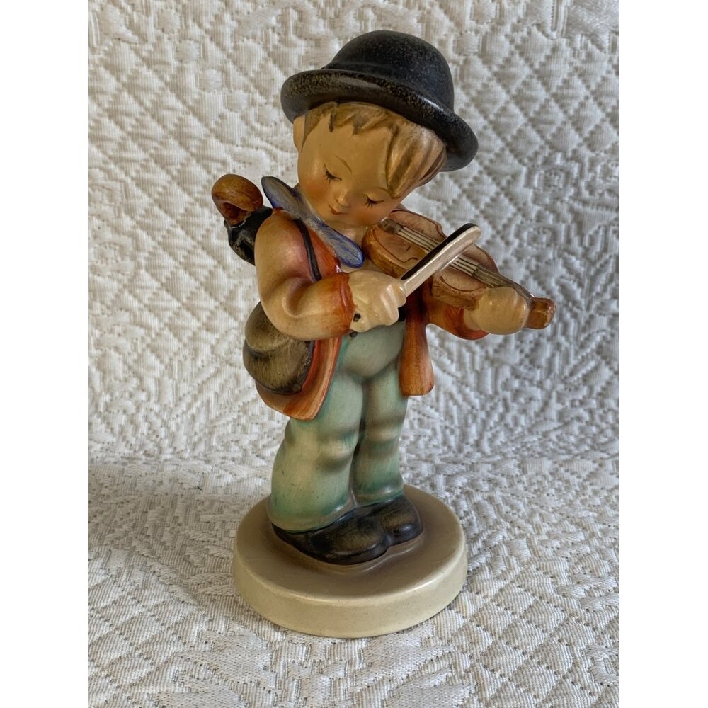 Hummel Goebel Little Fiddler 4 figure 5.25" 1980s